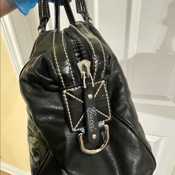 GUCCI Boston Snow Glam Leather bag Authentic!!! - Picture 3 of 7